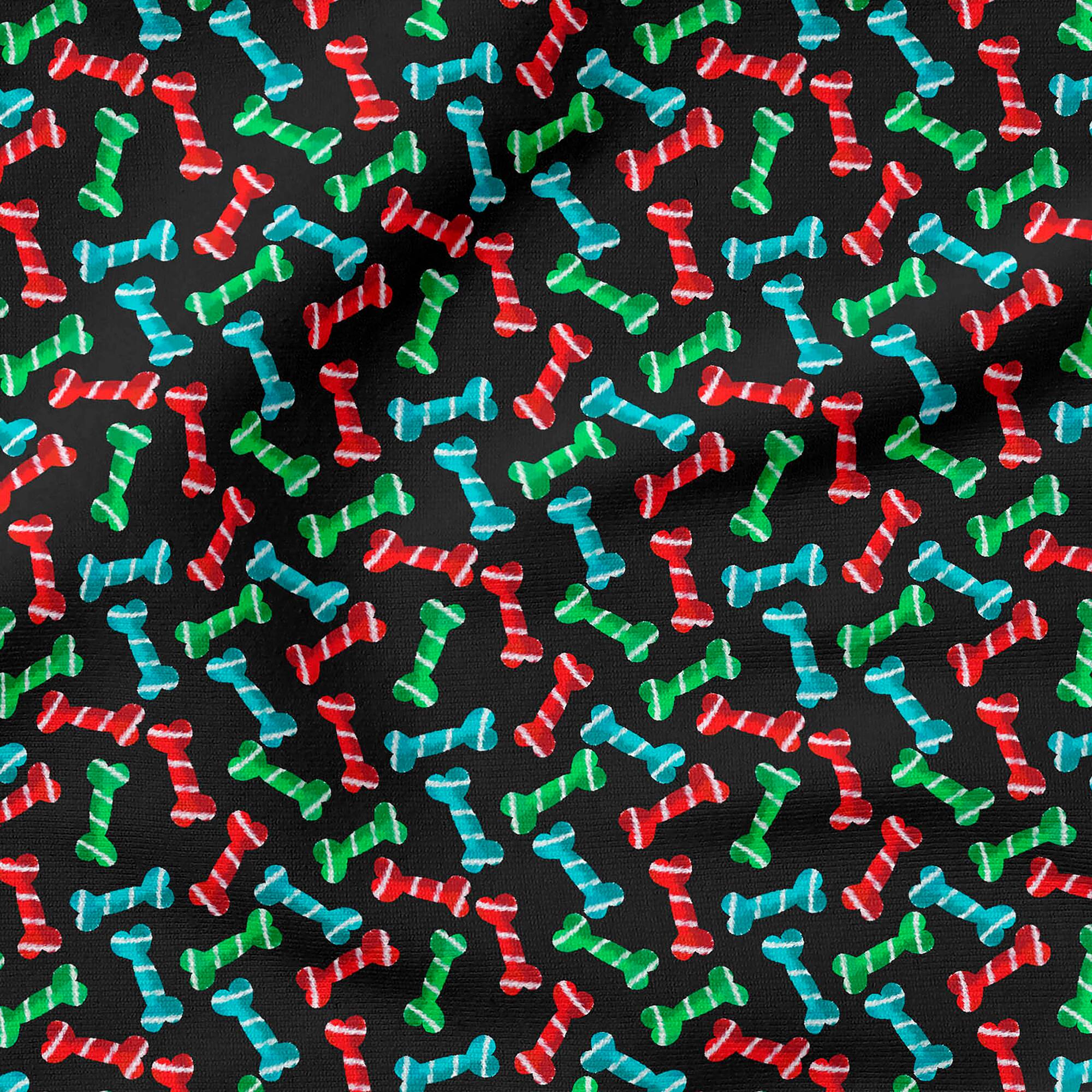 Fabric Editions Dog Bones Cotton Fabric